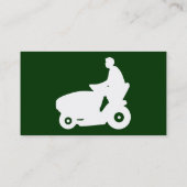 Carte De Visite soin commercial simple de pelouse (Dos)