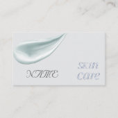 Carte De Visite soin de beauté argent (Devant)