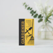 Carte De Visite Soin de jardinage de aménagement de pelouse de (Debout devant)