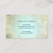 Carte De Visite soin de la fleur de lotus (Dos)