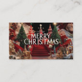 Carte De Visite Soin de Noël (Devant)