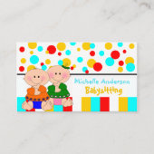 Carte De Visite Soin et magasin de bébé (Devant)