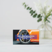 Carte De Visite Soins automobiles modernes, Ventes de voitures, Dé (Debout devant)