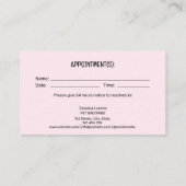 Carte De Visite Soins aux animaux de compagnie mignons Prochain Gr (Dos)