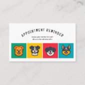 Carte De Visite Soins aux animaux de compagnie mignons Prochain Gr (Devant)