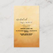 Carte De Visite Soins de base simples et professionnels (Dos)