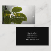 Carte De Visite Soins de counseling Vie Coach Thérapeute (Devant / Derrière)