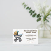 Carte De Visite Soins de jour modifiables (Debout devant)