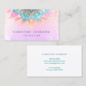 Carte De Visite ・soins de la peau (Devant / Derrière)