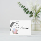 Carte De Visite soins de la peau (Debout devant)