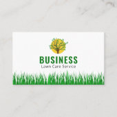 Carte De Visite Soins de pelouse professionnels et abordables Haut (Devant)
