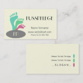 Carte De Visite Soins de santé (Devant / Derrière)