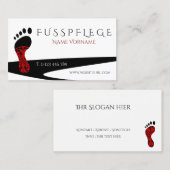 Carte De Visite Soins de santé (Devant / Derrière)