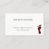 Carte De Visite Soins de santé (Dos)