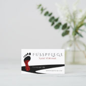 Carte De Visite Soins de santé (Debout devant)