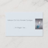 Carte De Visite Soins de santé (Dos)