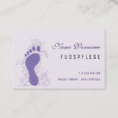 Carte De Visite Soins de santé (Devant)