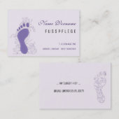 Carte De Visite Soins de santé (Devant / Derrière)