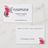 Carte De Visite Soins de santé (Devant / Derrière)