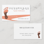 Carte De Visite Soins de santé (Devant / Derrière)