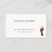 Carte De Visite Soins de santé (Dos)