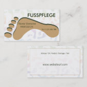 Carte De Visite Soins de santé (Devant / Derrière)