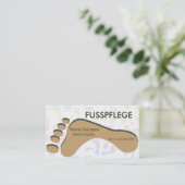 Carte De Visite Soins de santé (Debout devant)