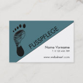 Carte De Visite Soins de santé (Devant)