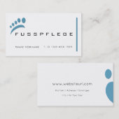 Carte De Visite Soins de santé (Devant / Derrière)