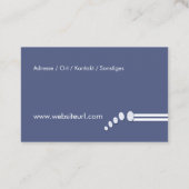 Carte De Visite Soins de santé (Dos)