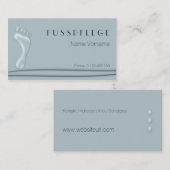 Carte De Visite Soins de santé (Devant / Derrière)