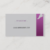 Carte De Visite Soins de santé (Dos)