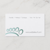 Carte De Visite Soins de santé (Dos)