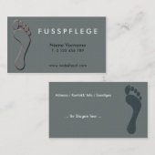 Carte De Visite Soins de santé (Devant / Derrière)