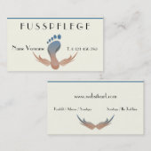 Carte De Visite Soins de santé (Devant / Derrière)