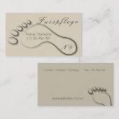 Carte De Visite Soins de santé (Devant / Derrière)