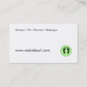 Carte De Visite Soins de santé (Dos)