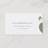 Carte De Visite Soins de santé (Dos)