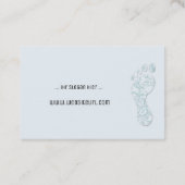 Carte De Visite Soins de santé (Dos)