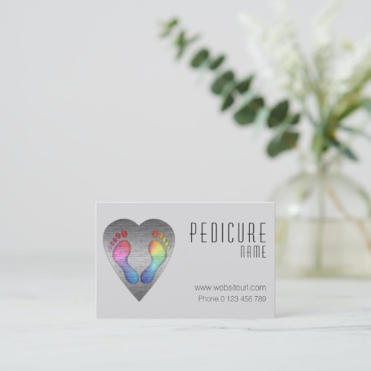 Carte De Visite Soins de santé (Debout devant)