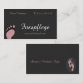 Carte De Visite Soins de santé (Devant / Derrière)