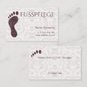 Carte De Visite Soins de santé (Devant / Derrière)