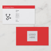 Carte De Visite Soins de santé - affaires (Devant / Derrière)