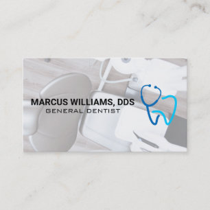 Carte De Visite Soins de santé Logo de dentiste