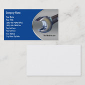 Carte De Visite Soins de voiture mécanique automobile (Devant / Derrière)