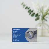 Carte De Visite Soins de voiture mécanique automobile (Debout devant)