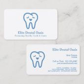 Carte De Visite Soins dentaires (Devant / Derrière)