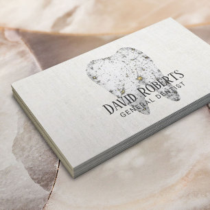 Carte De Visite Soins dentaires modernes de logo de dent de