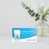 Carte De Visite Soins dentaires modernes pour dentiste (Debout devant)