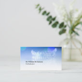 Carte De Visite Soins dentaires Orthodontiste moderne invisible go (Debout devant)